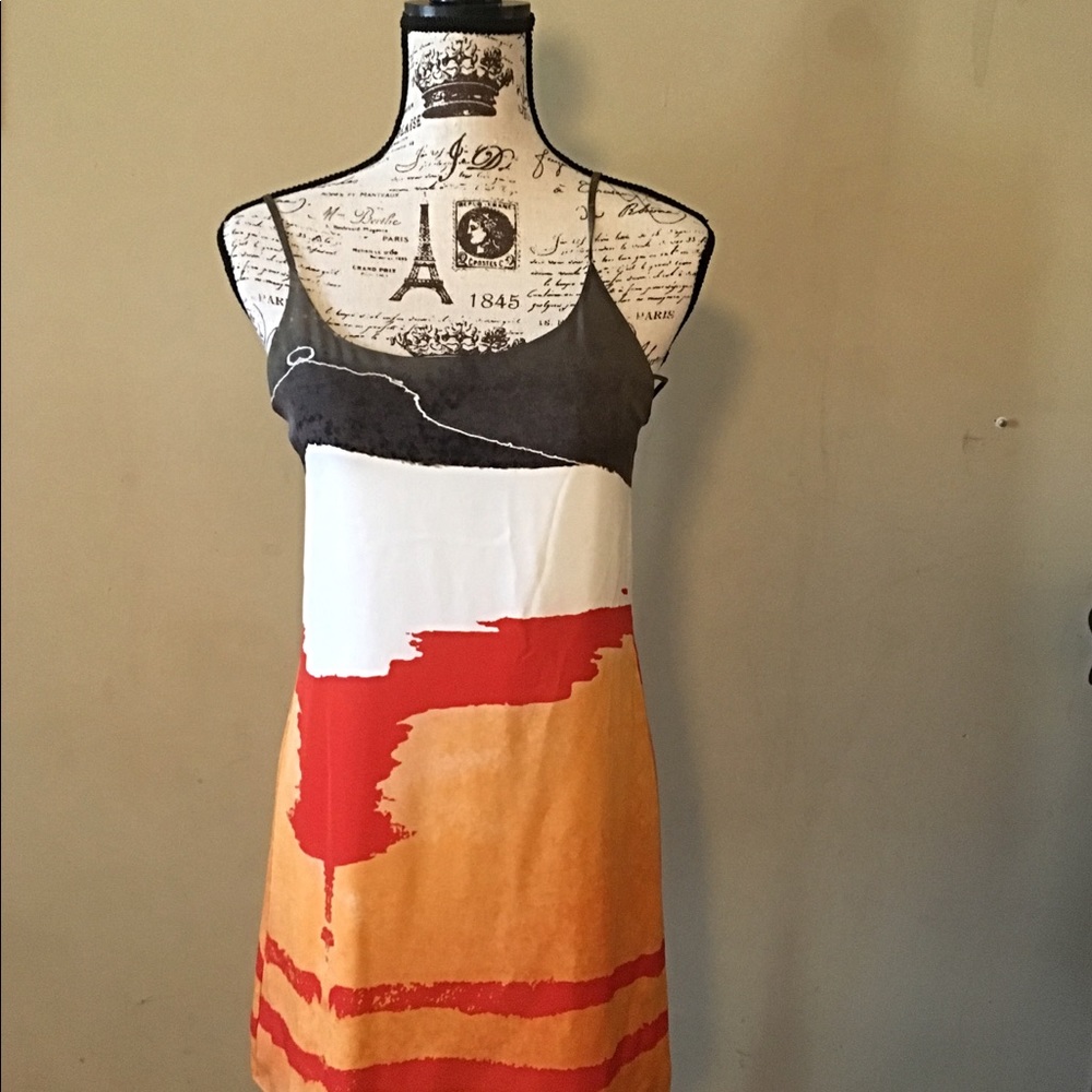 Alice and Olivia silk dress size small